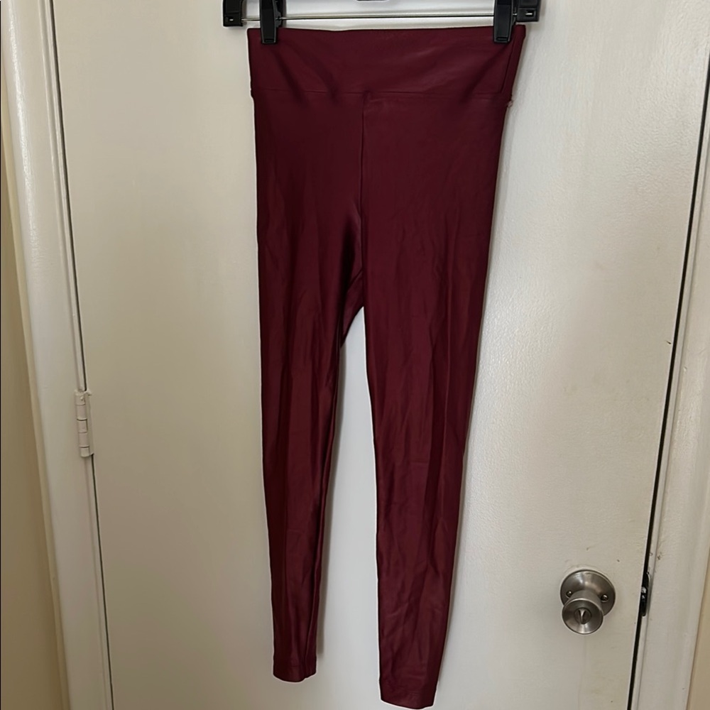 Koral Deep Red Leggings